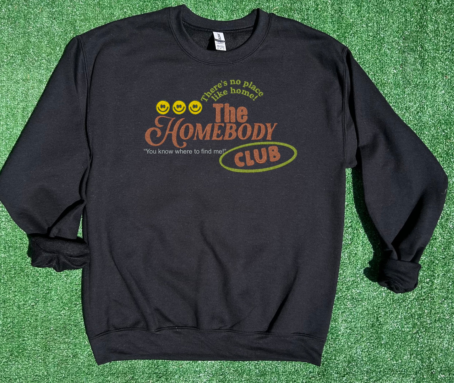 The Homebody Club Embroidered Sweatshirt