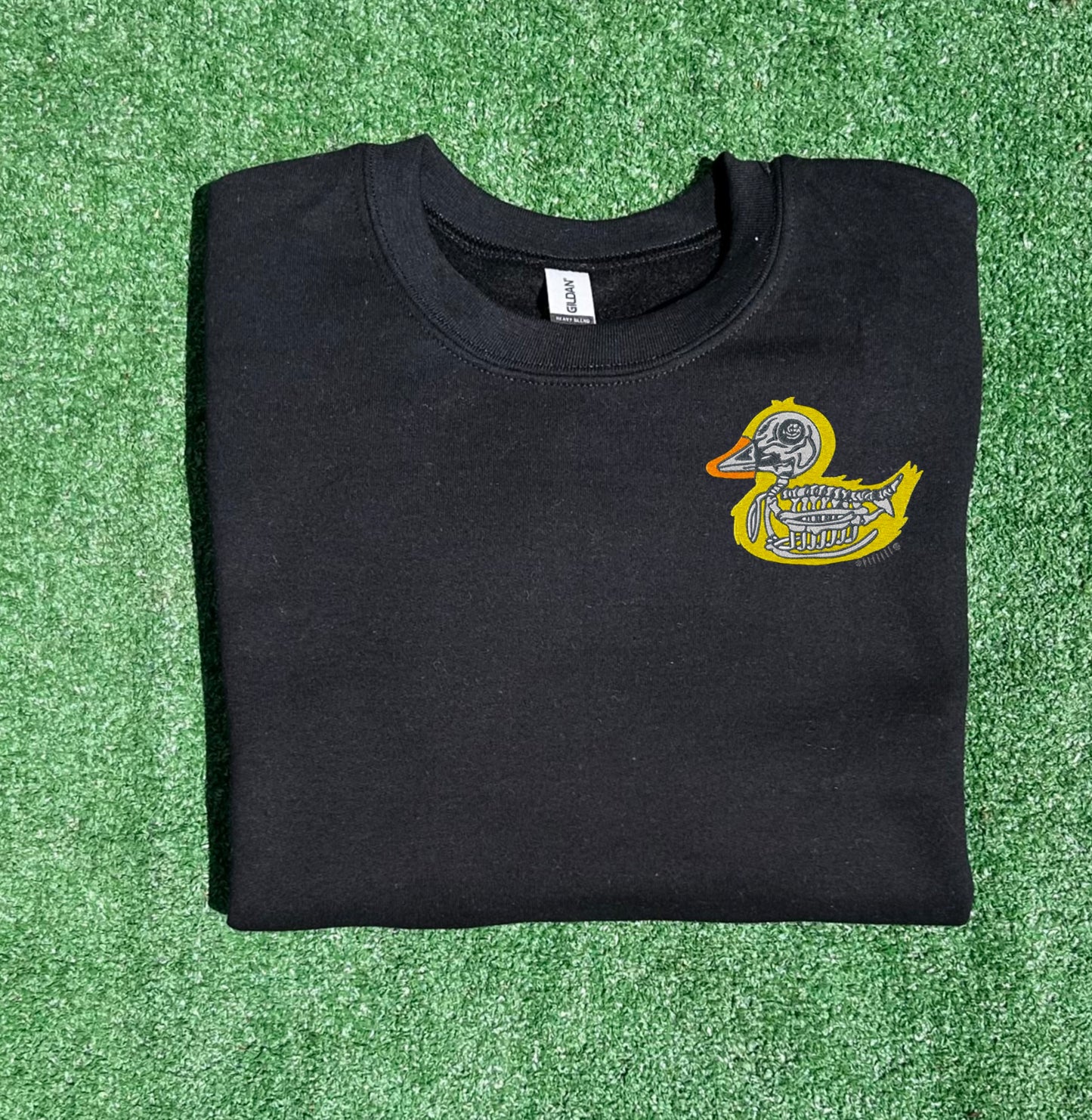 X-Ray Duck Embroidered T-Shirt