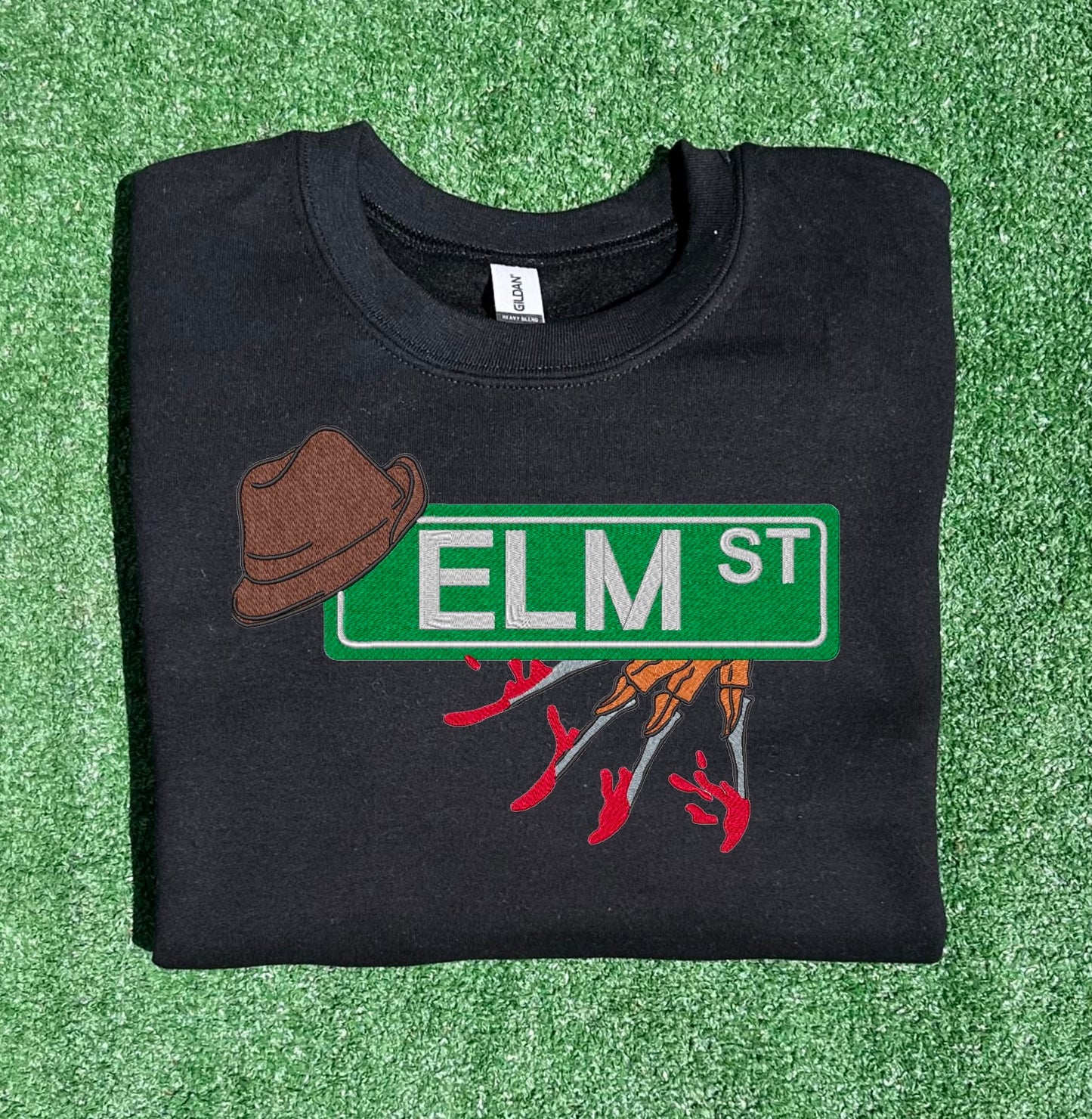 Elm St. Embroidered Sweatshirt