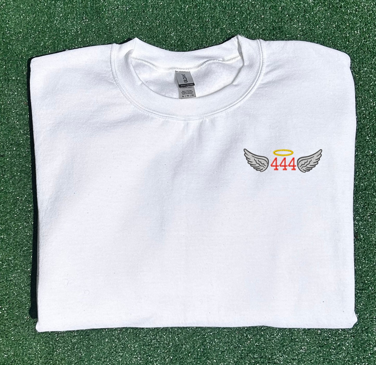 Angel number 444 Protection Embroidered Sweatshirt