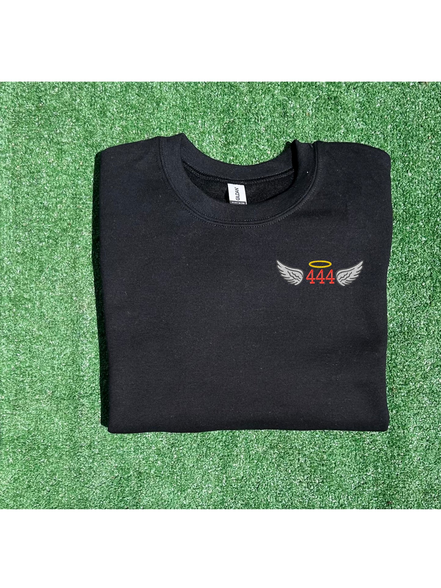 Angel number 444 Protection Embroidered Sweatshirt