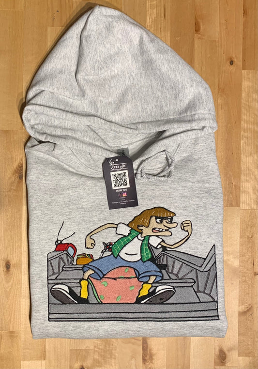 Stoop Kid Embroidered Hoodie