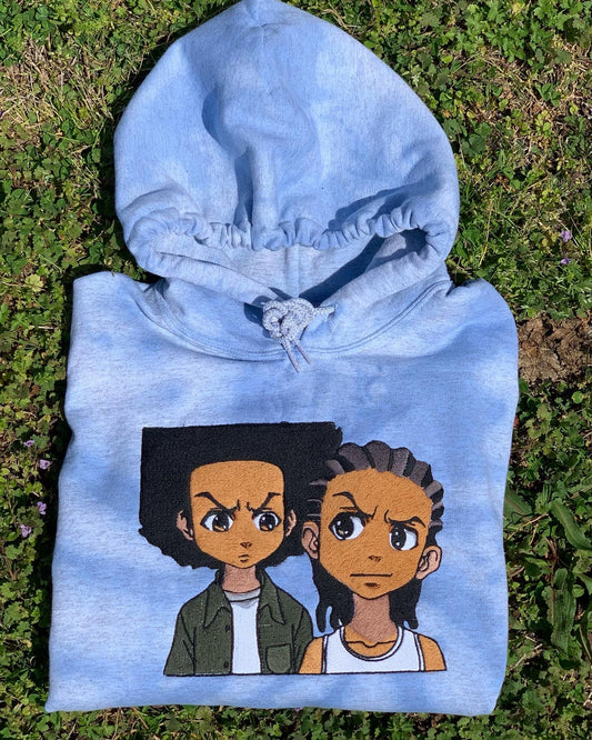 Boondocks embroidered Hoodie